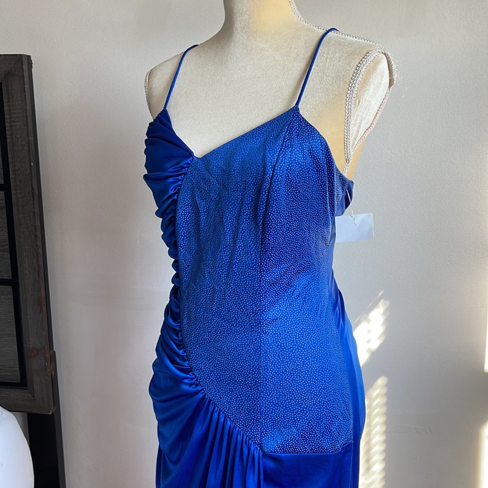 Riccardo vintage dress color blue - Picture 7 of 13